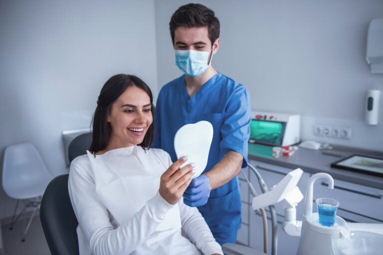 At the dentist